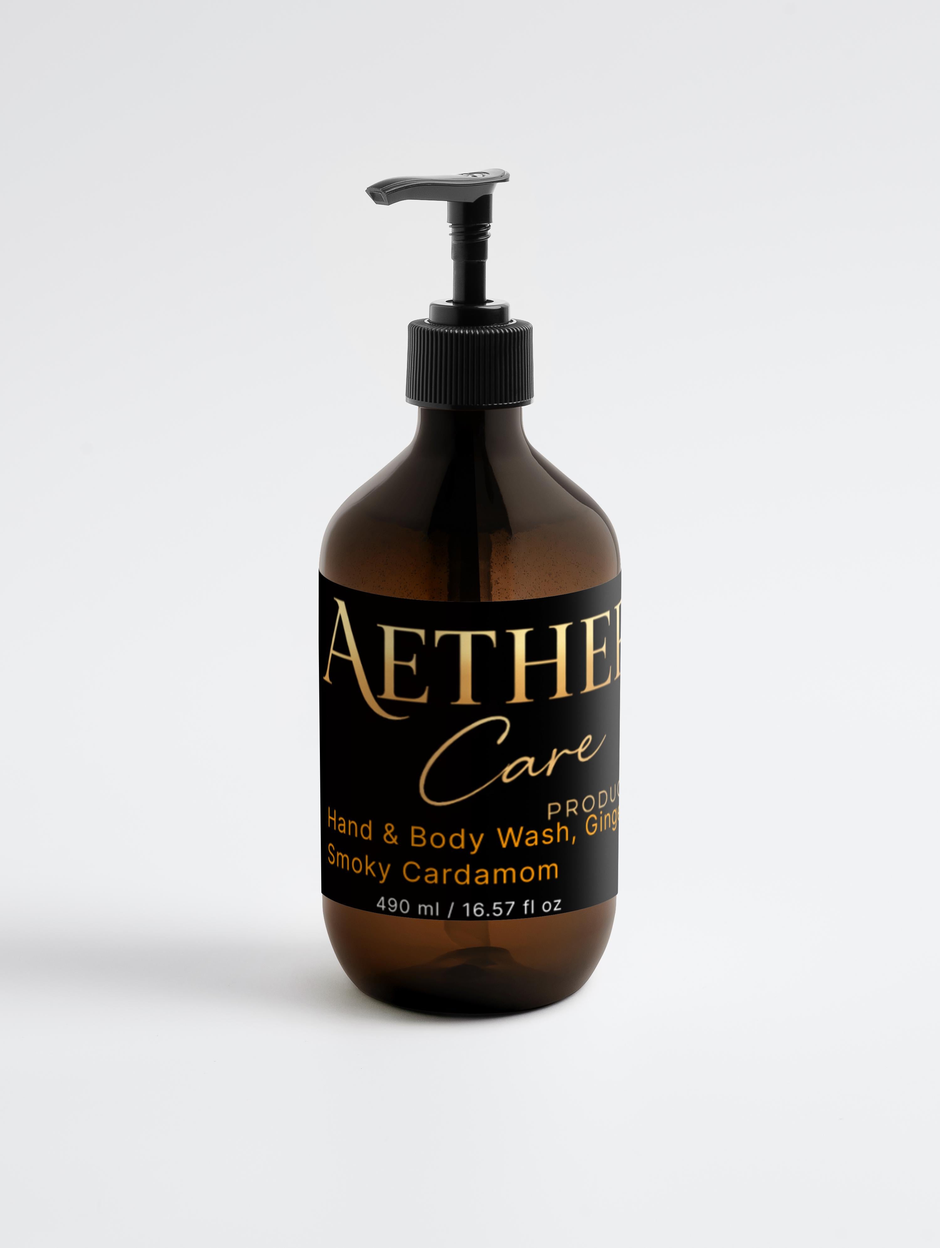 Hand & Body Wash, Ginger & Smoky Cardamom