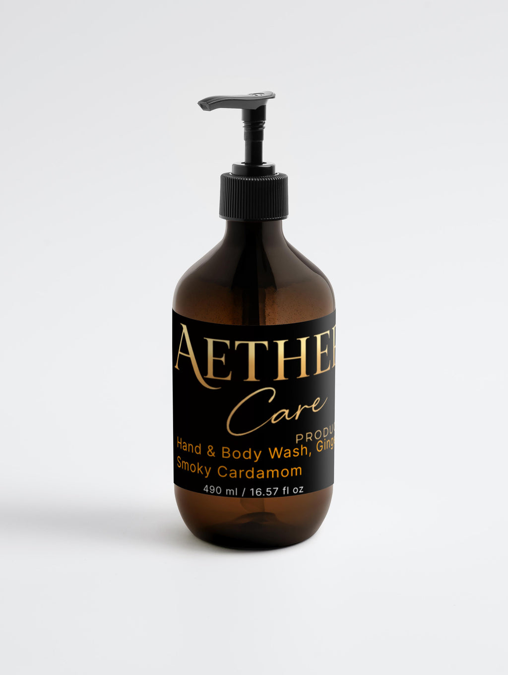 Hand & Body Wash, Ginger & Smoky Cardamom