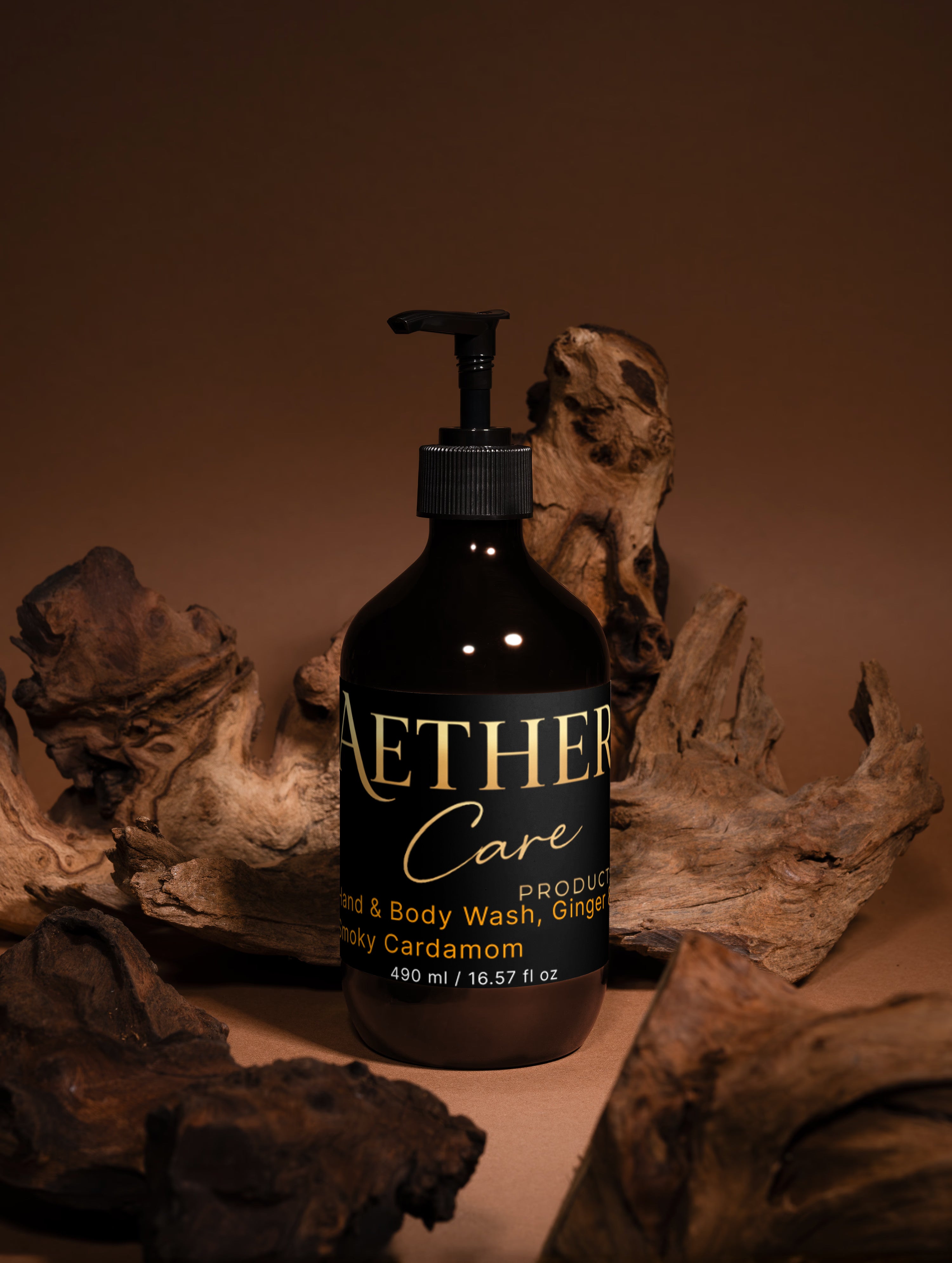 Hand & Body Wash, Ginger & Smoky Cardamom