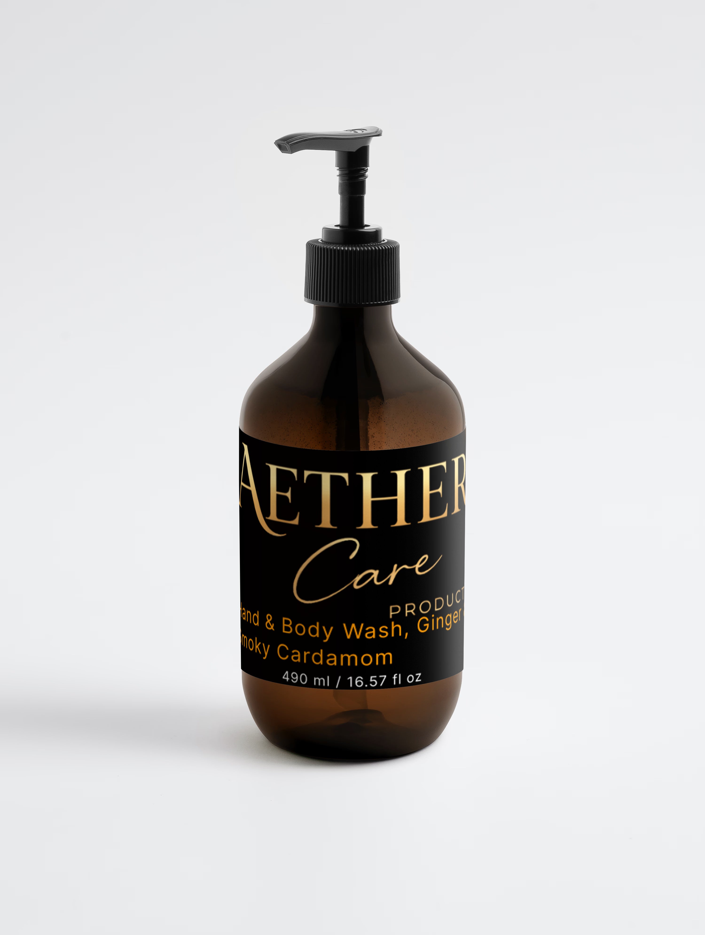 Hand & Body Wash, Ginger & Smoky Cardamom