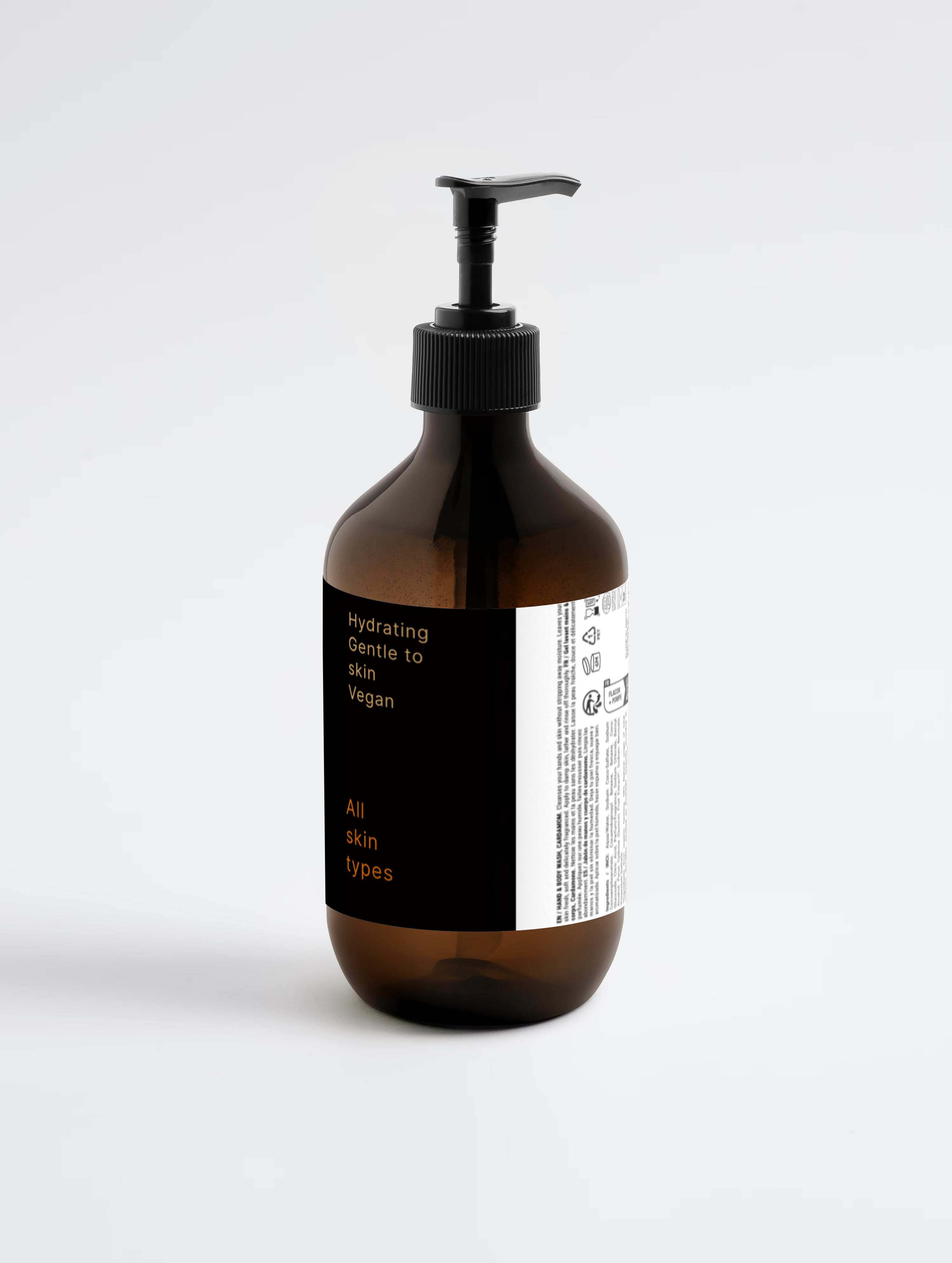 Hand & Body Wash, Ginger & Smoky Cardamom